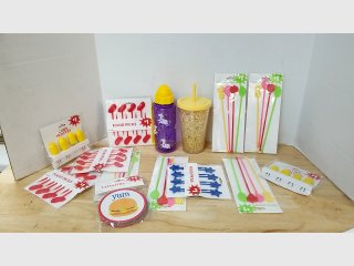 Assorted Kid Party Food Picks & Utensils