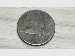 1857 Flying Eagle Cent
