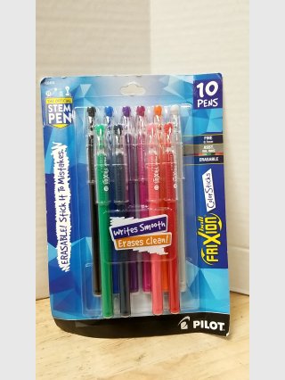 Pilot Frixion Erasable Gel Pens 10pk