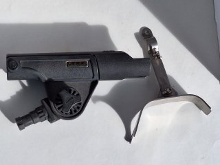 Cabelas and Tru Tec fishing pole holders for boats