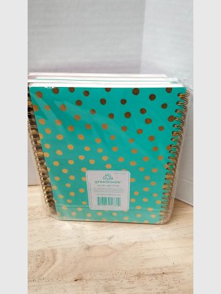 4 Notebooks, each approx 8 by 7 inch 