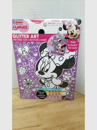 Disney Junior Minnie Glitter Art Kit