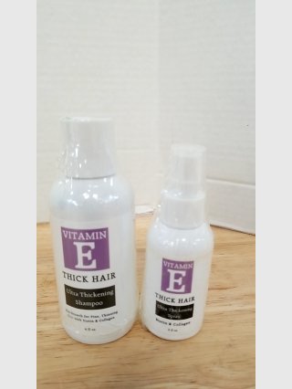 Vitamin E Ultra Thick Hair Shampoo & Spray