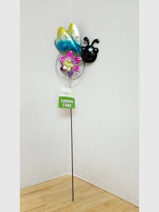 Butterfly Bee Garden Stake