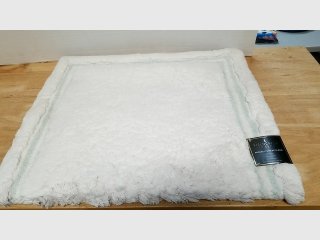 Fieldcrest Luxury Border Stripe Bath Rug