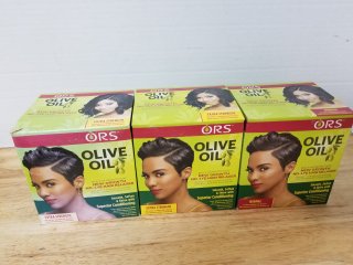 New ORS Olive Oil Hair Relaxer Set