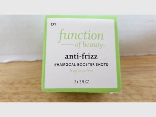 New Function of Beauty Anti-Frizz Booster Shots