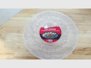 12-Serving Egg Keeper Tray & Lid
