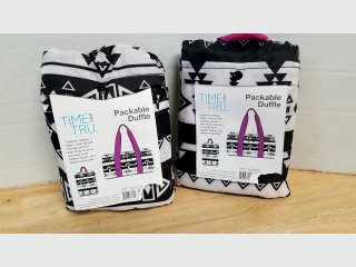 New Time & Tru Packable Duffle Bags (4)