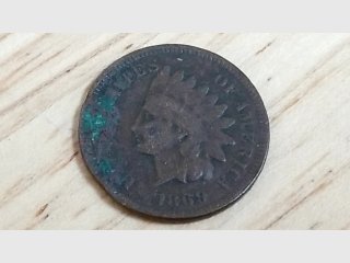 1869 Indian Head Cent