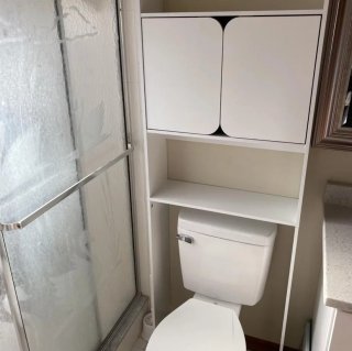 New Laminate Collection Bath Etagere, 66 x 23 x 8