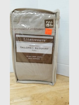 Linenweave Full Tailored Bedskirt 15\"