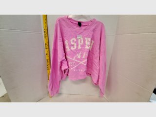 Pink Aspen Adventure Sweatshirt, size large