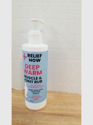 Deep Warm Muscle & Joint Rub Relief  8 oz