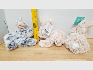 Plush Bunny Stuffed Animals Set