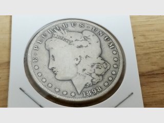 1898 S Morgan Silver Dollar