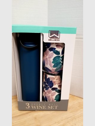 Wellness 3 Double Wall Wine Set