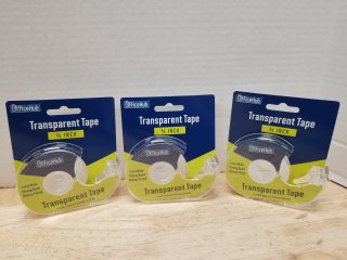 New transparent tape