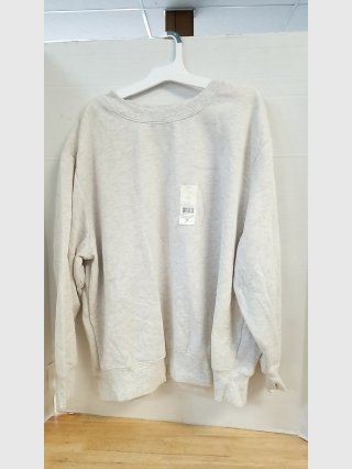 Gray Hooded Sweatshirt ladies 2XL