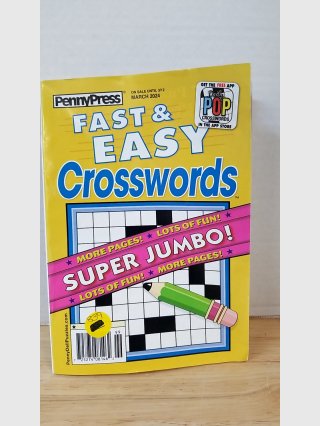 Fast & Easy Crosswords Penny Press