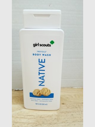 Girl Scouts Trefoils Native Body Wash 18oz