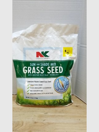 NK Sun and Shade Grass Seed 2.5 lbs