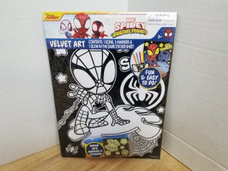 New Spiderman Velvet art set 