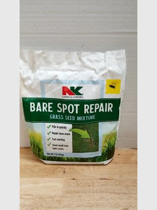 New NK Lawn Bare Spot Repair Grass Seed 1lb
