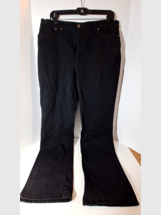Black Bootcut Jeans Women\'s Size 16