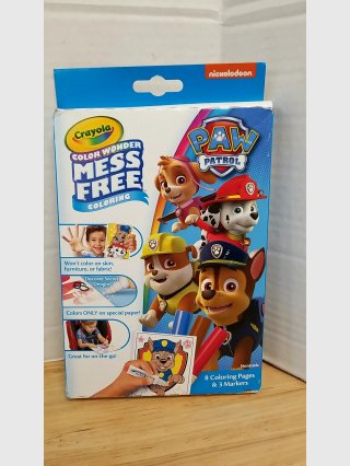 Paw Patrol Crayola Color Wonder Mess Free