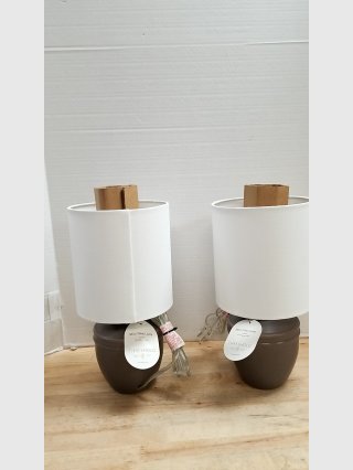 Pair Threshold Mini Table Lamps