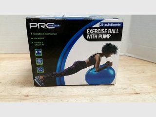 ProStrength 24 exercise ball and pump