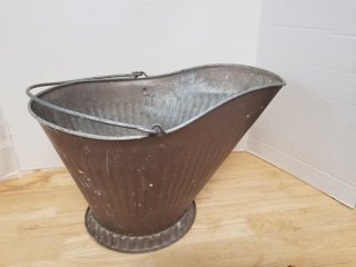 Ash bucket, approx 18 by 12 by 12 inch 