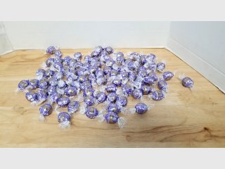 New Lindor white chocolates