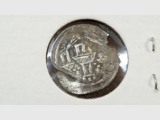 Antique Silver Pfenning, 800+ years old