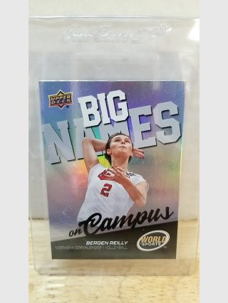 Bergen Reilly Upper Deck Big Names Volleyball Card