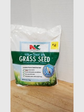 NK Sun & Shade Grass Seed Mix 2.5lb