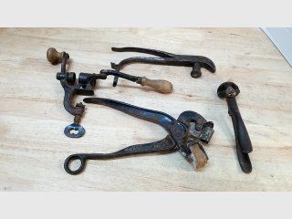 Vintage Assortment of Antique Iron Tools