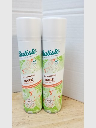Batiste Bare Dry Shampoo Twin Pack