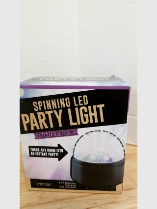 Spinning LED Party Light