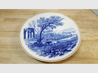 Antique German Wall Plate, exc cond, 15 in