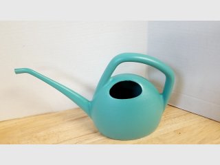 Turquoise Plastic Watering Can 56 oz