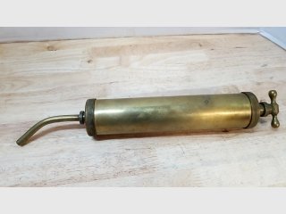 Vintage Brass Bulb Syringe