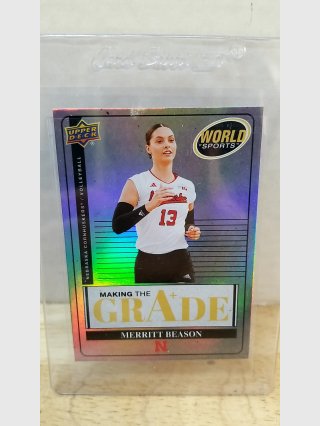 Merritt Beason Making the Grade Volleyball Card