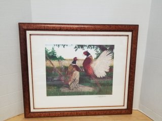 Signed and numbered print, 24 by 20 inch