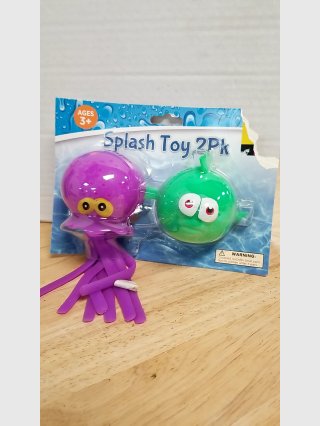 Splash Toy 2PK Octopus & Fish