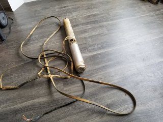 Pump, marked L91-13-0104, approx 34 inch