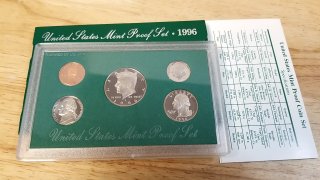 1996 U.S. Mint Proof Coin Set