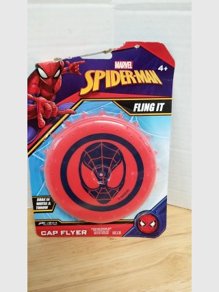 Marvel Spider-Man Cap Flyer Disc Toy