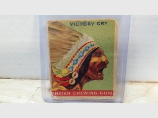 Victory Cry Indian Gum Card